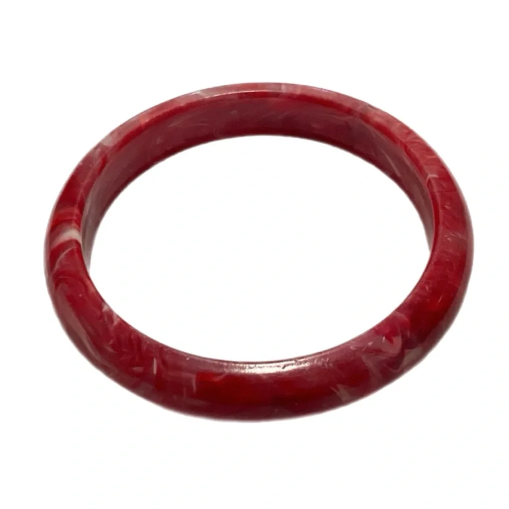 3 Vintage Marbled Bangle Bracelets - Picture 5 of 7